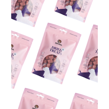 Natural Лакомства для собак Мясные кубики из говядины для дрессировки 100 г
