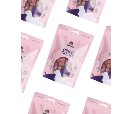 Natural Лакомства для собак Мясные кубики из говядины для дрессировки 100 г
