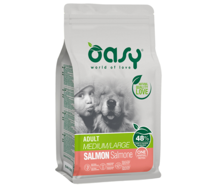 Oasy Сухий корм для собак Oap Medium/Large Breed Лосось 2,5 кг