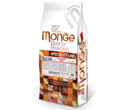 Monge Сухой корм для щенков Mini Puppy&Junior Лосось и рис 15 кг