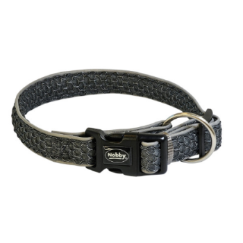 Nobby Ошейник для собак Mesh Air S-M 2,5х30-45 см серый