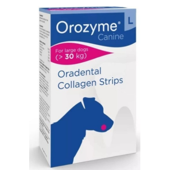 Ecuphar Orozyme Жевательные полоски для гигиены ротовой полости собак L 141 г