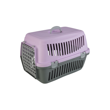 Animall Переноска для котів та собак CNR-134 58х42х42 см сіро-фіолетова