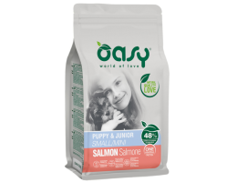Oasy Сухий корм для цуценят Oap Small/Mini Breed Лосось 800 г