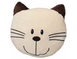 Nobby Игрушка для кошек Подушечка Кот с валерианой плюшевая 20х20 см