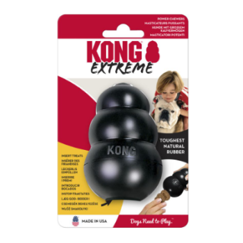 Kong extreme toy for dogs for delicacies xl 12.7 cm black
