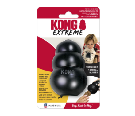 Kong extreme toy for dogs for delicacies xl 12.7 cm black