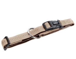 Nobby Ошейник для собак Soft Grip XS-S 1,5х25-35 см бежевый