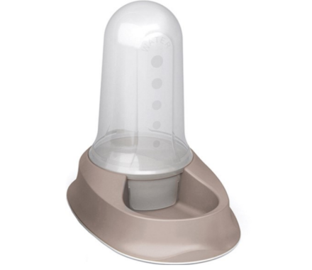 Stefanplast Миска для котів та собак Multireserve Chic Food/Water 3,5 л бежева