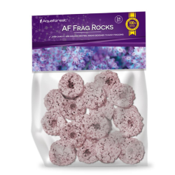 Aquaforest Плашки для посадки кораллов Frag Rocks Purple 24 шт
