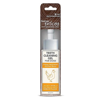 TropiClean Enticers Гель для собак для ухода за ротовой полостью курица с медом 59 мл