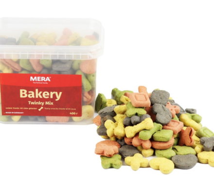 Mera Лакомства для собак Twinky Mix Печенье 2,5 см 400 г