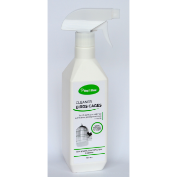 Step2Clean Средство для удаления запахов и грязи Birds Cages Cleaner 450 мл
