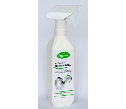 Step2Clean Средство для удаления запахов и грязи Birds Cages Cleaner 450 мл