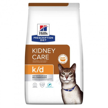 Hill’s PD Сухий корм для котів Feline K/D Kidney Care Лосось 400 г