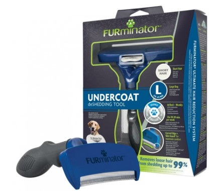 FURminator Фурминатор для собак с короткой шерстью L