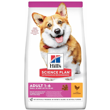 Hill’s SP Сухой корм для собак Adult Small&Mini Курица 3 кг