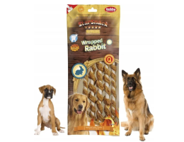 Nobby StarSnack Лакомства для щенков и мелких пород собак Wrapped Rabbit XL 4 шт 25 см 270 г