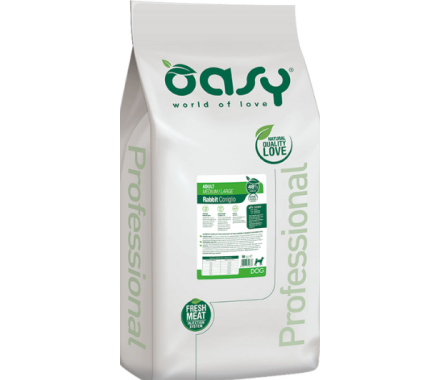 Oasy Сухий корм для собак Oap Medium/Large Breed Кролик 18 кг