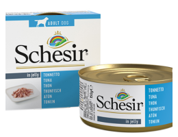 Schesir Консерва для собак Тунец в желе 150 г