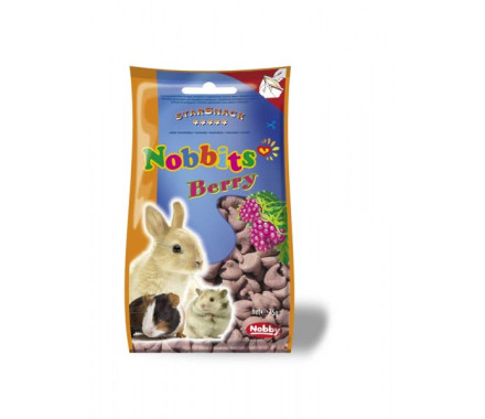 Nobby StarSnack Nobbits Дропси для гризунів Лісова ягода 75 г