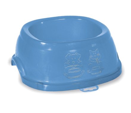 Stefanplast Миска для котів та собак Break 5 3 л сірий/блакитний