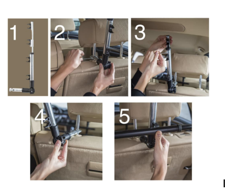 Ferplast Автомобільні ворота для собак з кріпленням на підголівник Car Dog Guard