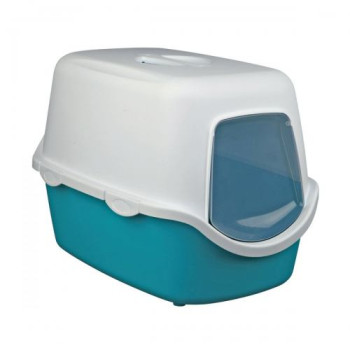 Trixie Туалет для котів Vico закритий пластик 40х40x56 см бірюзовий