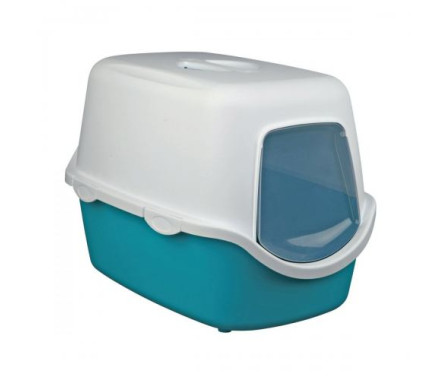 Trixie Туалет для котів Vico закритий пластик 40х40x56 см бірюзовий