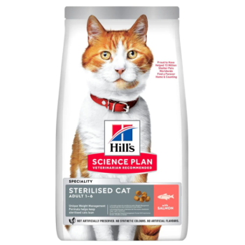 Hill's SP Сухий корм для котів Adult Sterilised Лосось 3 кг