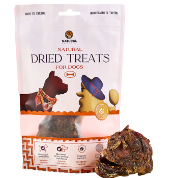 Natural Лакомства для собак Сердце говяжье 100 г