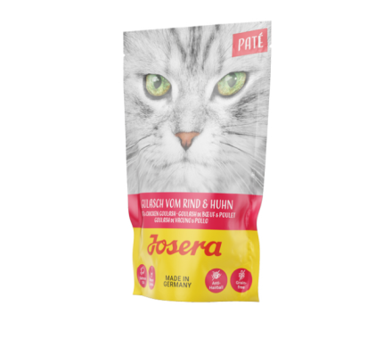 Josera Влажный корм для котов Паштет Гуляш из говядины и курицы 70 г