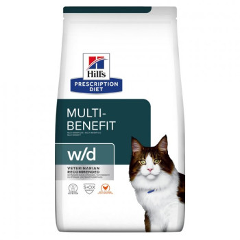 Hill’s PD Сухий корм для котів Feline W/D Multi Benefit 1,5 кг