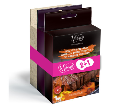 Mavsy Ласощі для собак №16 Freeze dried+ Refined jerky 2+1