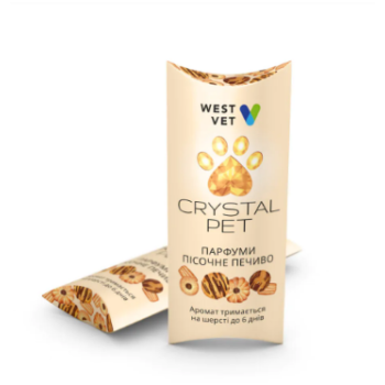 WestVet Духи для животных Crystal Pet 5 мл Песочное печенье