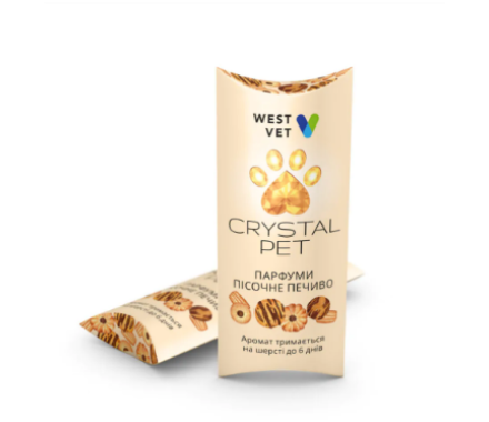 WestVet Духи для животных Crystal Pet 5 мл Песочное печенье