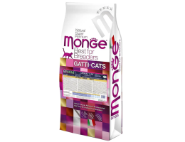 Monge Сухий корм для котів Bwild Low Grain Заєць 10 кг