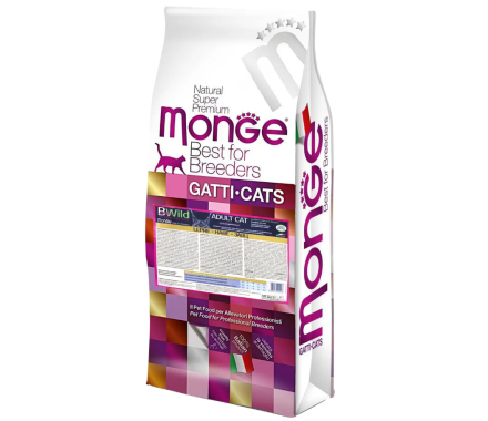 Monge Сухий корм для котів Bwild Low Grain Заєць 10 кг