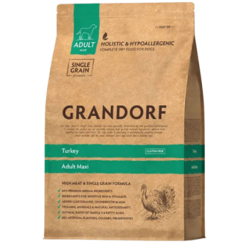Grandorf Сухой корм для собак крупных пород Индейка 10 кг