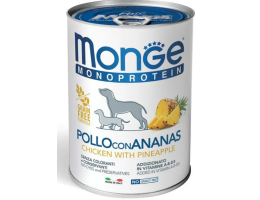 Monge Консерва для собак Fruit Курка та ананас 400 г