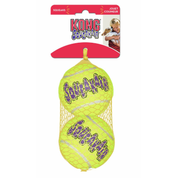 Kong Squaakair Balls toy for Dog Tennis Balls with squeak l 2 pcs