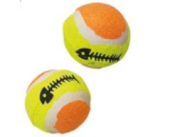 Nobby Іграшка для котів Тенісний м'яч з рибкою 4,5 см