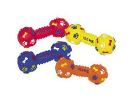 Nobby toy for dogs dumbbell vinyl 14 cm