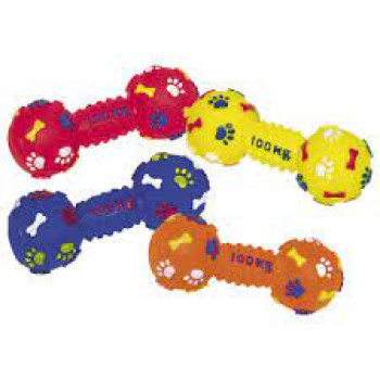 Nobby toy for dogs dumbbell vinyl 14 cm