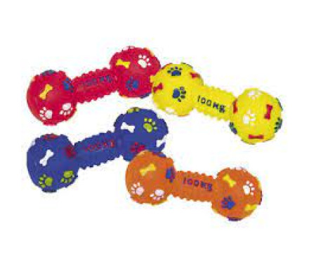 Nobby toy for dogs dumbbell vinyl 14 cm