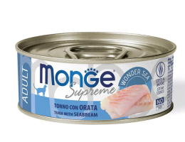 Monge Консерва для котят Kitten Тунец и морской лещ 80 г