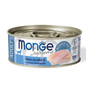 Monge Консерва для котят Kitten Тунец и морской лещ 80 г