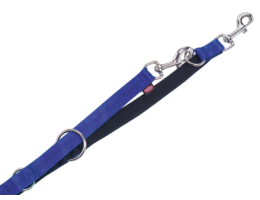 Nobby Поводок-перестежка для собак Soft Grip 1х200 см синий