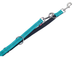Nobby Поводок-перестежка для собак Soft Grip 1х200 см бирюзовый