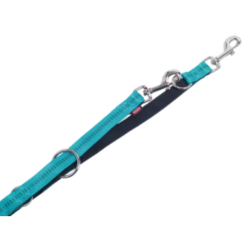 Nobby Поводок-перестежка для собак Soft Grip 1х200 см бирюзовый